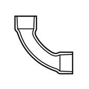 1.5 Inch 90 Degree Schedule 80 PVC Elbow - Image 1