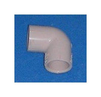 1/2 Inch Schedule 40 Gray PVC 45 Degree Elbow