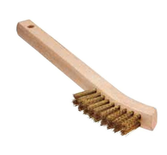 Tanis® Brass Stove and Appliance Brush, 8-5/8 x 1/2 Inch - Image 1