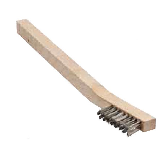 Tanis® Stainless Steel Applicator Brush - 7-3/4 x 7/16 in Block, 3 x 8 Rows - Image 1