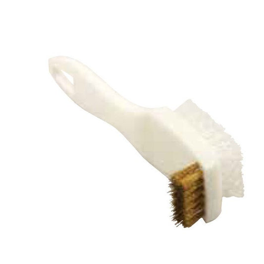 Tanis® Crimped Natural Polyester 2-Way Cleaning Brush - Image 1