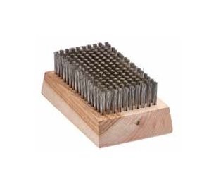 Stainless Steel Anilox & Halftone Brush - 2-1/2 x 4-1/4 in - Image 1