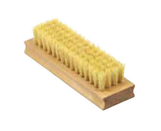 Tanis® 5 x 1-1/2 Inch White Tampico Suede and Nail Brush - Image 1