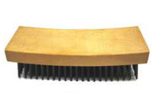 Tanis® Stainless Steel Rocker Back Wood Scratch Brush - 7-1/4 x 2-7/8 in - Image 1