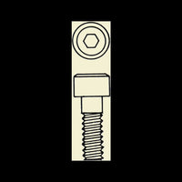 Stainless Steel 1/4-20 Fine Thread Hexagon Socket Cap Screw
