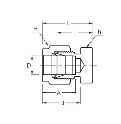 SC Series 3/8" Tube Cap Fitting - Image 2