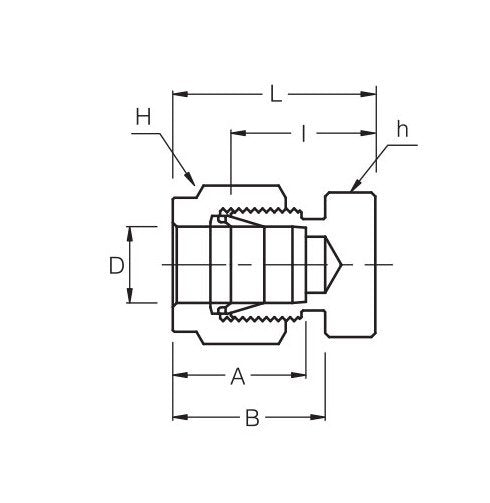 1 Inch Tube Cap Fitting for SUPERLOK® Tube Fittings - Image 2