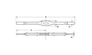 Series 200 Model 241 Double Handle Ratchet Wrench, 28mm Square Gear Opening - Image 2