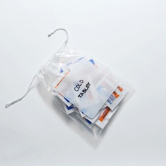 DS15508 1.5 Mil Double Pull Drawstring Bag - Pack of 2000 - Image 1