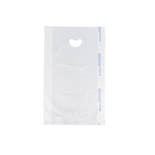 Plastronic® CH21WE White Handle Bag - Image 1