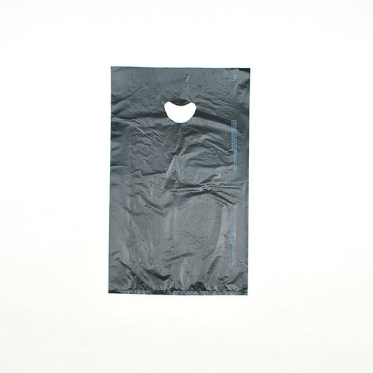 PlastronicÂ® Black Handle Merchandise Bag (Case of 500) - Image 1