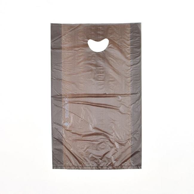 Plastronic CH18CE Chocolate Die-Cut Handle Bag - Image 1