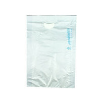 Durable Silver Handle Shopping Bag - 16x4x24 Inch