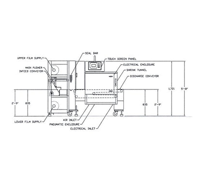 2" CPVC Simplex Basket Strainer with FPM Seal - Image 2