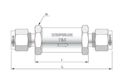 SIF Series 2.4mm Micron Inline Filter - Image 2