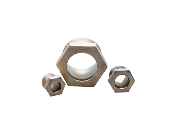 Reflex Threaded Sight Glass - Nickel Plated CRS - Image 2