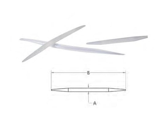 Heat-Resistant Silicone Mouse Tail 0.080 Inch - Image 1