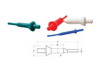 White Silicone Chamfer Pull Plugs - Set of 100