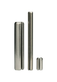 SPIROL .094 x .687 Nickel Stainless Steel Slotted Spring Pin