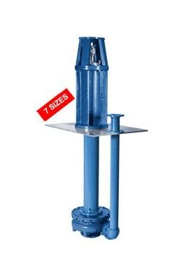 Vertiflo 1100 Cantilever Vortex Pumps - Heavy Duty Vertical Slurry Pump - Image 1
