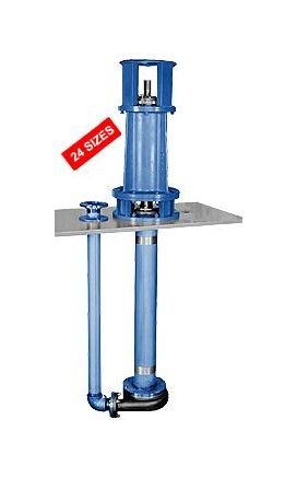 Vertiflo 1200 Vertical Cantilever Pumps - Heavy-Duty Slurry Pumping Solution - Image 1
