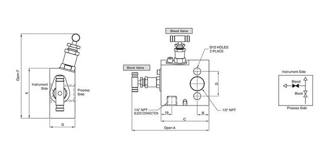 SM2V Series Stainless Steel Instrumentation Manifold Valve - Image 2