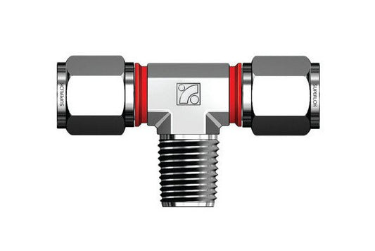 SMBTI Series 3/8in Tube OD Male Branch Tee Fitting - Image 1