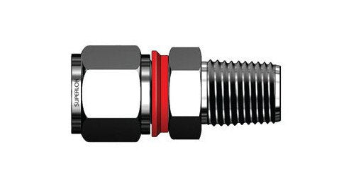 SMCI Series Male Connector Fitting - 6mm Tube D, 1/8in Thread T - Image 1