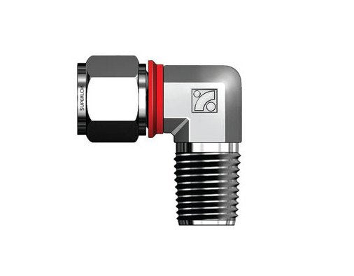 20mm Tube Male Elbow Connector - 1/2in Thread Size - Image 1