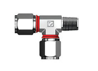 SMRTI Series 1/2 in Tube OD Male Run Tee Fitting