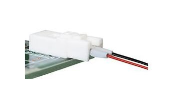 JCC LLC2 Series PC Board Mount Right Angle 2-Pole Latch Lock Connector - Image 1