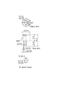 Custom Position Laser Diode Socket