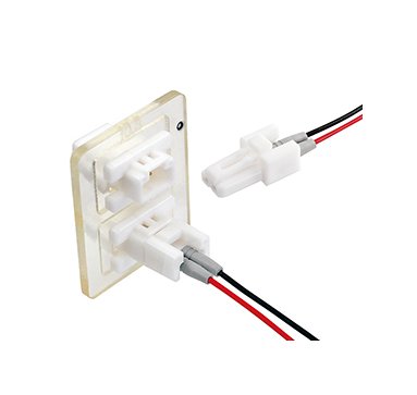 JCC LLC2 Series 2-Pole Latch Lock Connector with 500mm Wire - Image 3
