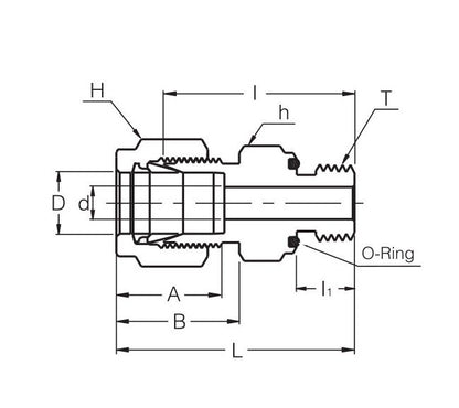 SOPCI Series O-Seal Pipe Connector Fitting - Image 2