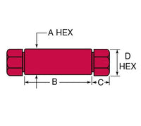 Duolok 2-Inch Tube Fitting Nuts