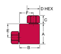 Duolok Brass Tube Fitting Nuts, 1 in. - SSP Corp.