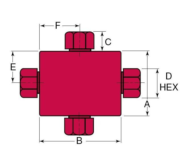 Duolok Tube Fitting Nuts - 316 SS, 1/8 in. Nut - Image 1