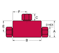 Duolok Tube Fitting Nuts - Brass, 20mm - SSP Corp.