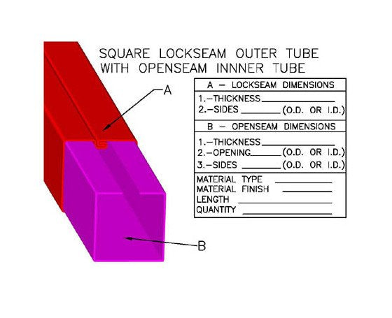 Telescopic Square Tubing - Image 1