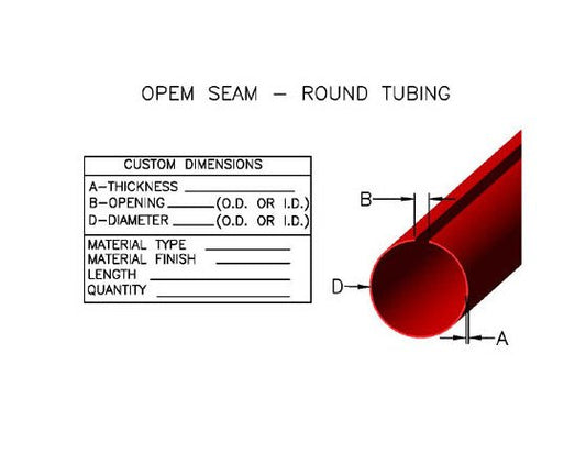 Seamless Open Round Tubing - Image 1