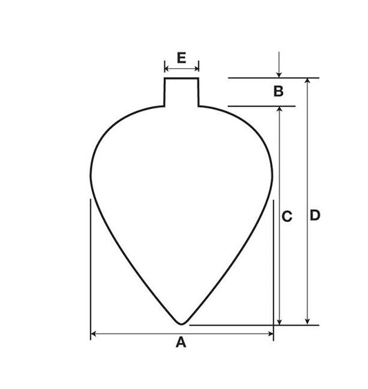 250 mL Borosilicate Glass Separatory Funnel - Image 1