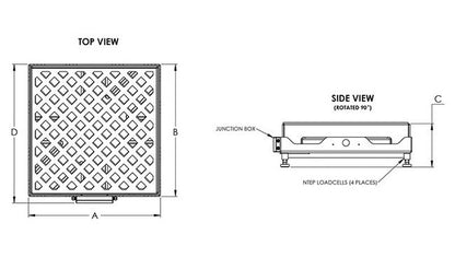 4042-26â¢ Drum Scale for Spill Containment - Image 2