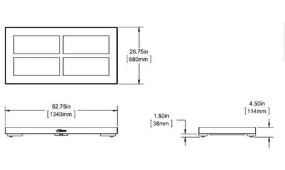 Spill Containment Dual Drum Scale - Model 4042-26x52â¢ - Image 2