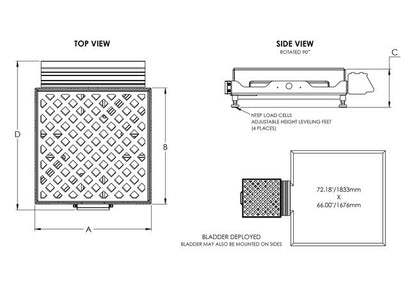 EcoShield 4042WB-26â¢ Containment Drum Scales with Expandable Bladder - Image 2