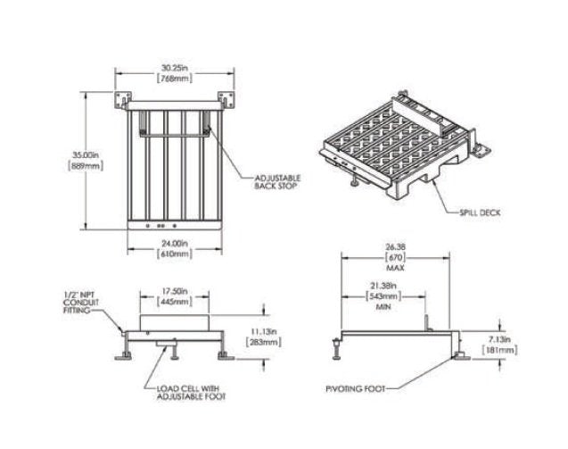 EcoSpill™ Containment Drum Scale - Model 4042ECO-26™ - Image 2