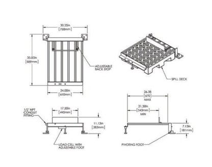 EcoSpill™ Containment Drum Scale - Model 4042ECO-26™ - Image 2