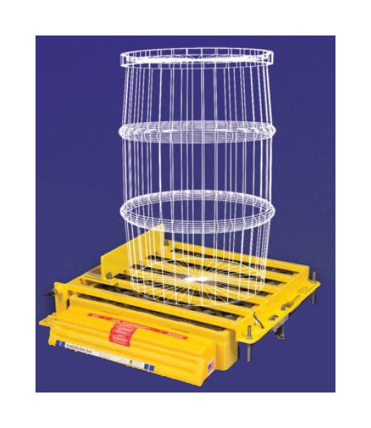 Scaletron Spill Containment Drum Scale with Bladder - Image 1