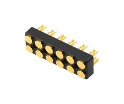 2.54mm Pitch Solder Cup Target Spring Probe Connector by JCC - Image 1