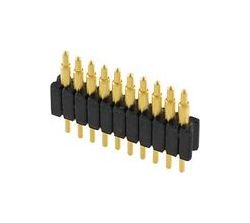 JCC 1.27mm Pitch Solder Dip Spring Probe Connector - Image 1