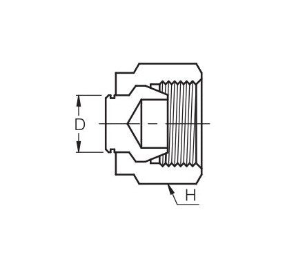 SUPERLOK SP Series Tube Plug - 25in x 38mm - Image 2